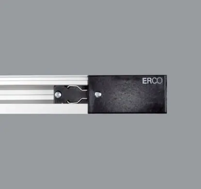 Speciální Cena Napájení pro 3-fázovou lištu pravé černé - ERCO