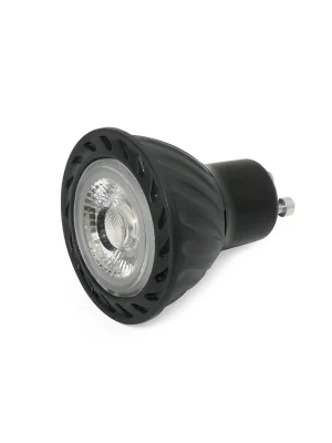 LED žárovka GU10 8,7W 4000K 60° DIM černá - FARO Akce