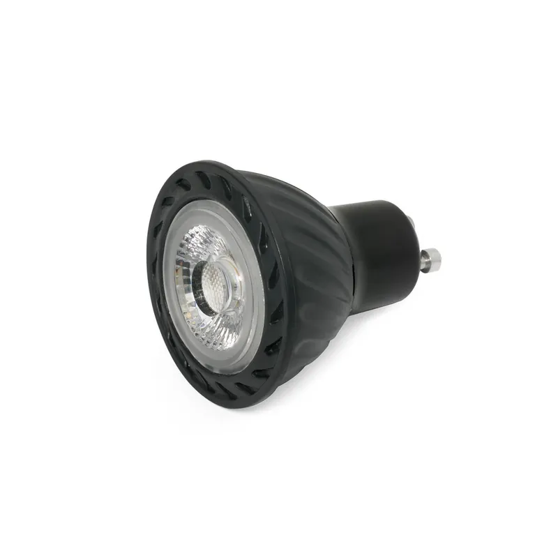 LED žárovka GU10 8,7W 4000K 60° DIM černá - FARO Akce