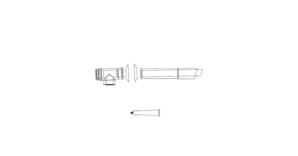 ALMEVA Univerzální sestava fasádního odkouření 60/100 - 1,5 m PPH-PPH Aktuální