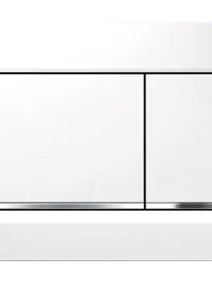 Horká Nabídka GEBERIT ovládací tlačítko  Sigma30 - bílá/chrom lesk