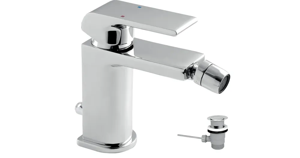 NOVASERVIS Bidetová baterie s výpustí Nobless SHARP chrom - 37011,0 Hit Sezóny