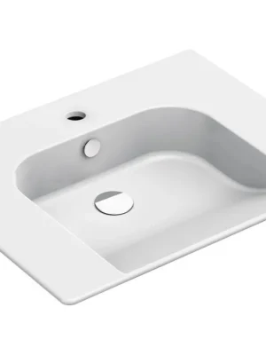 Značkový GSI COMMUNITY keramické umyvadlo 70x55cm, bílá ExtraGlaze 7633111