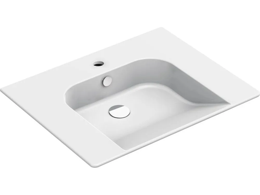 Značkový GSI COMMUNITY keramické umyvadlo 70x55cm, bílá ExtraGlaze 7633111