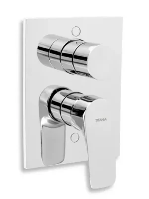 Omezená Nabídka NOVASERVIS Vanová sprchová baterie s přepínačem Titania Nice chrom - 97050R,0