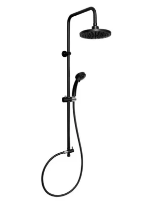 Značkový Novaservis Sprchová souprava k baterii s horním vývodem, černá SET042,5