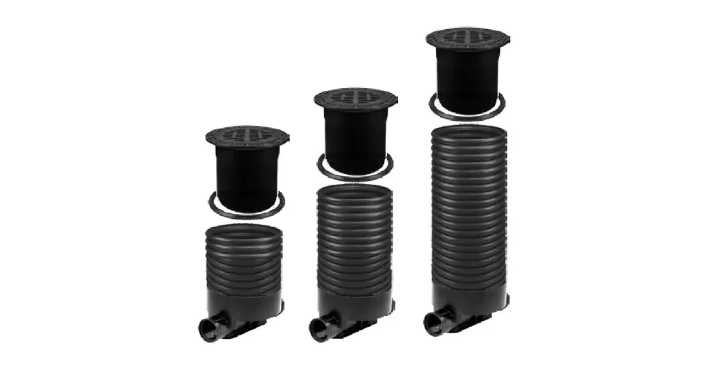 OSMA kanalizační šachta 315x1000 mm průchozí KG 160 poklop teleskopický mříž - 40t Horká Nabídka