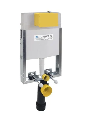 Nová Kolekce Sapho SCHWAB SET WC 199 podomítková nádržka pro zazdění 3/6l, DN110mm T02-0112-0250