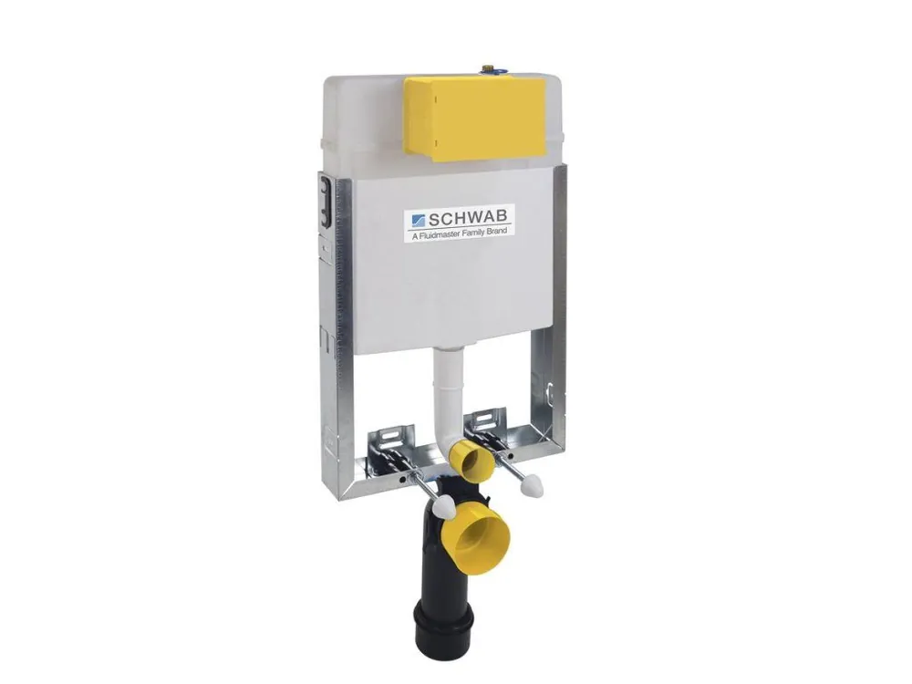 Nová Kolekce Sapho SCHWAB SET WC 199 podomítková nádržka pro zazdění 3/6l, DN110mm T02-0112-0250