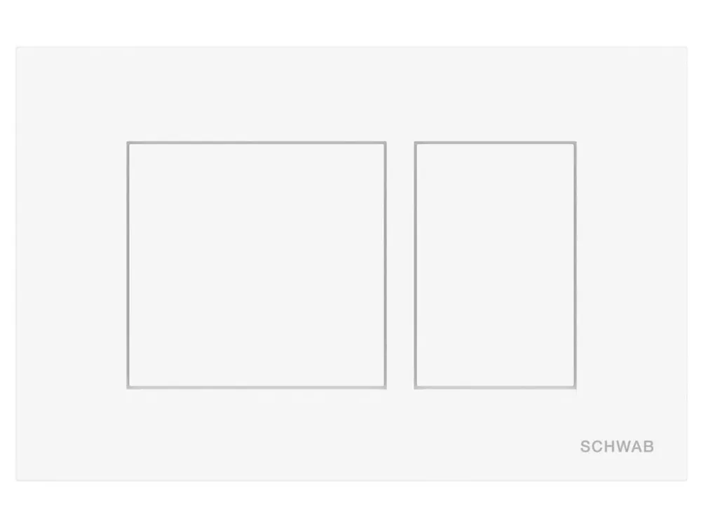 Vrácení Zdarma Sapho SCHWAB CERES ovládací tlačítko, 246x159mm, bílá lesk P67-0130-0250