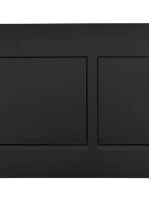 Sapho SCHWAB CERES ovládací tlačítko, 246x159 mm, černá mat P67-0190-0250 Finální Výprodej