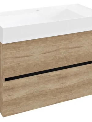 Sapho ODETTA umyvadlová skříňka 82x50x43,5cm, dub alabama DT085-2222 Akční Nabídka