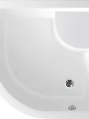 Sezónní Sleva Aqualine Sprchová vanička akrylátová, čtvrtkruh 80x80x28cm, včetně nožiček, R550 C83