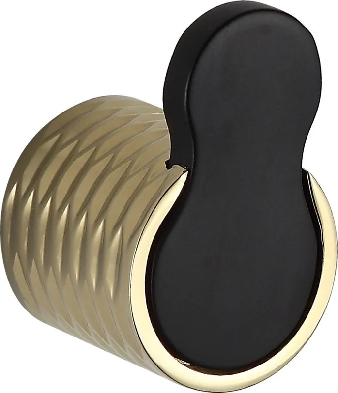 Koupelnový věšák na ručníky MEXEN BASE - černý matný/zlatý, 7088235-57 Nakupujte Hned