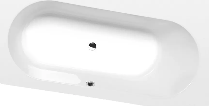 Nejlepší Cena Polysan ASTRA WR asymetrická vana 165x90x48cm, bílá 31611