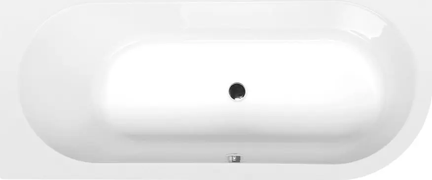 Polysan ASTRA L asymetrická vana 165x80x48cm, bílá 33611 Nakupujte Hned