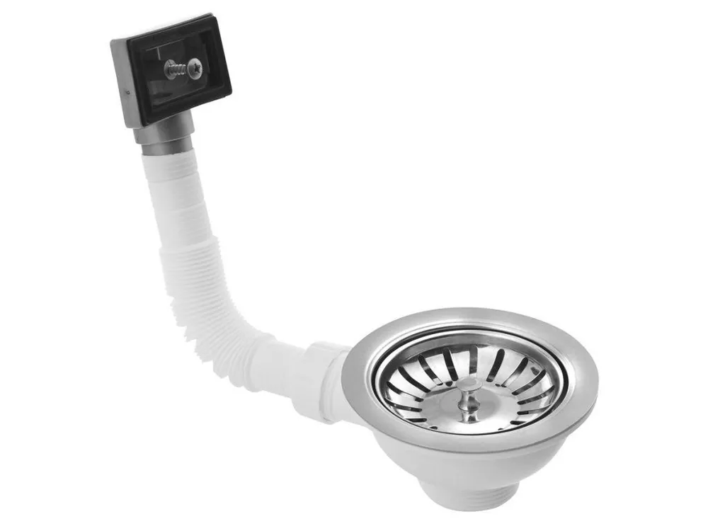 Tovární Cena Sapho Dřezová výpust 6/4", s přepadem, nerez 155.123.0