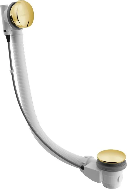 Polysan Vanová souprava s bovdenem, délka 975mm, zátka 72mm, zlato 71682G Rychlé Dodání