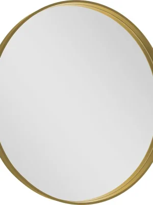Sapho NOTION kulaté zrcadlo v rámu ø 80cm, zlato mat NT800G Cenový Hit