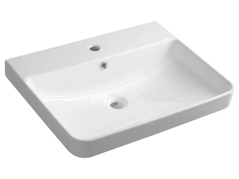 CERASTYLE NERON keramické umyvadlo 60x48cm, bílá 201.128.0 Top Prodej