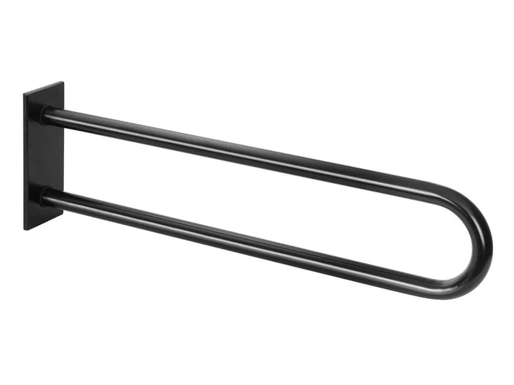 Sapho HANDICAP opěrné pevné madlo tvar U 813mm, černá mat XH540B Odeslání Ihned