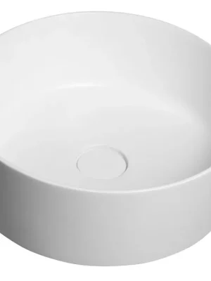 Sapho THIN umyvadlo na desku, Rockstone, Ø 38 cm, bílá mat WN548 Časově Omezené