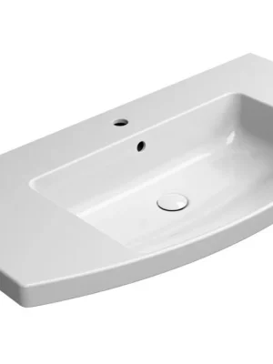 Sapho NORM keramické umyvadlo 100x52cm, oblé, bílá ExtraGlaze 8643111 Koupit Online