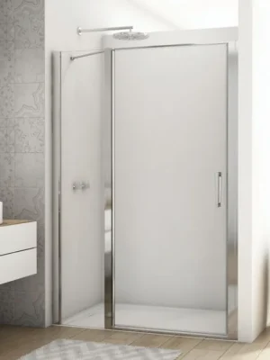 Značkový RONAL DIVERA Jednokřídlé dveře s pevnou stěnou v rovině D22T13090405007