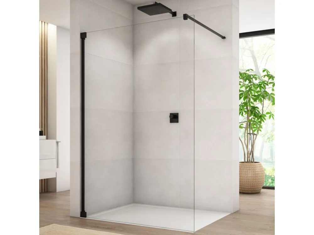 Značkový RONAL CADURA Pevná stěna samostatná s vyrovnávacím profilem CAT41300687