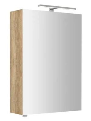 Značkový Sapho RIWA galerka s LED osvětlením, 50x70x17cm, dub alabama RIW050-0022