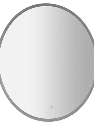 Značkový Sapho VISO kulaté zrcadlo s LED osvětlením ø 80cm, senzor, 2700-6500K VS080S