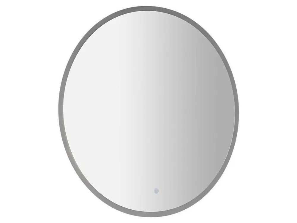 Značkový Sapho VISO kulaté zrcadlo s LED osvětlením ø 80cm, senzor, 2700-6500K VS080S