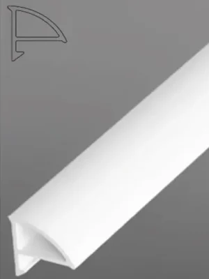 Značkový Ravak Krycí lišta 6/2000 bílá