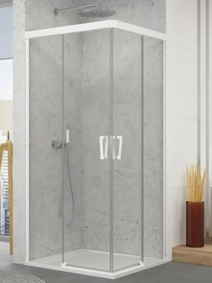 Značkový RONAL CADURA Dvoudílné posuvné dveře pravé / 1 strana rohového vstupu CAE2D0900987