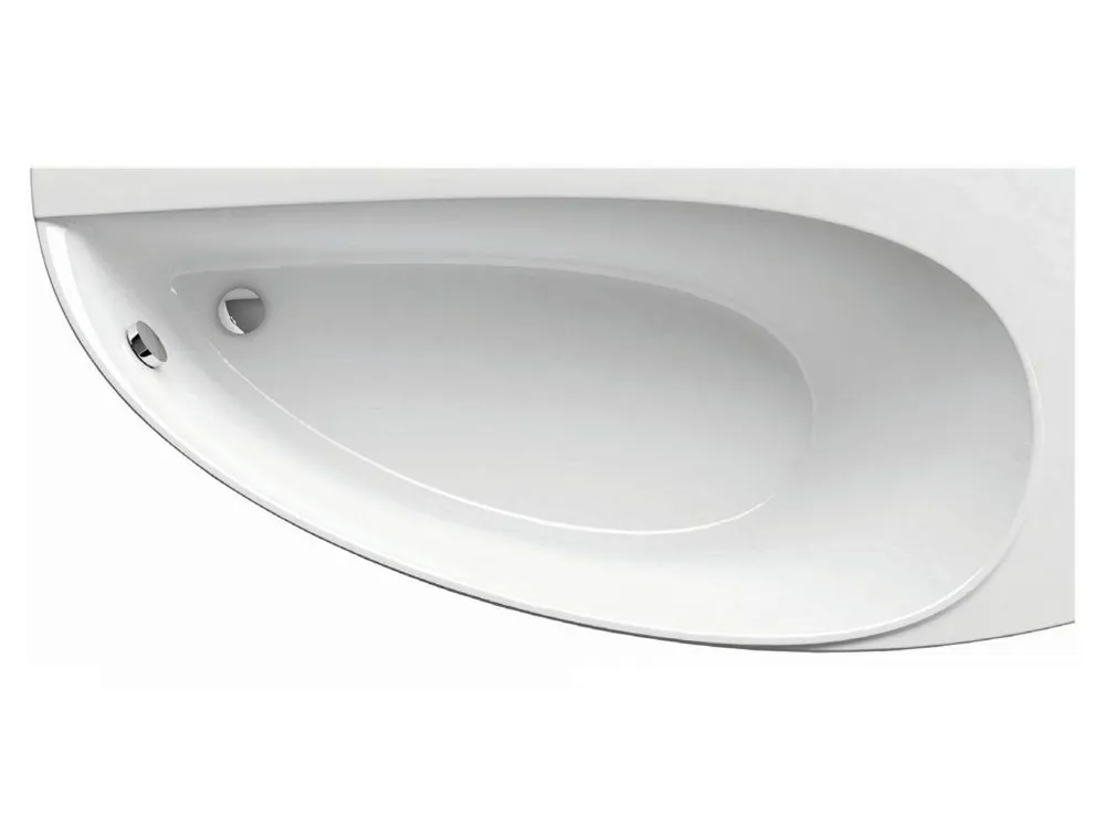 Značkový Ravak Vana asymetrická 160×75 cm pravá, AVOCADO 160 P - CH01000000