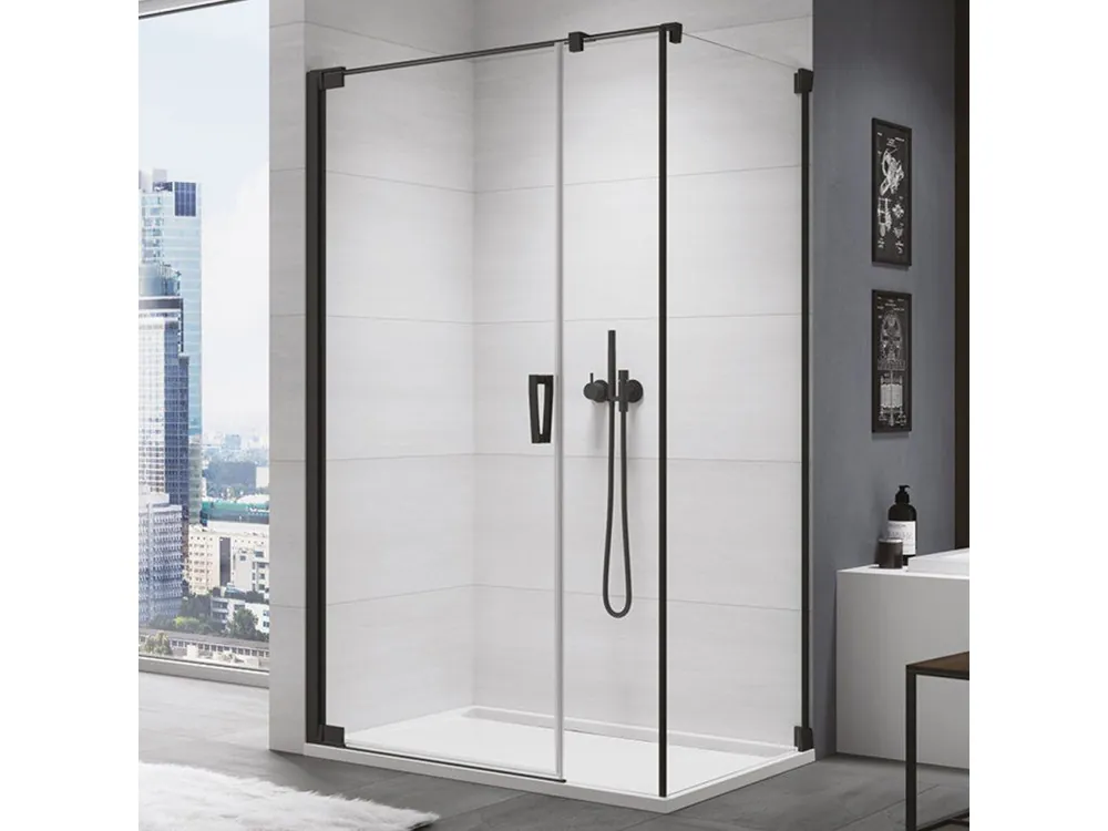 Značkový RONAL CADURA Boční stěna v 90°, pro dveře v 90° na straně pevné stěny CAT51200687