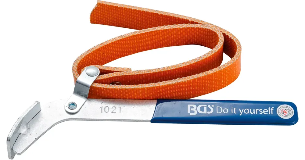 Značkový BGS Klíč na olejové filtry, s řemenem