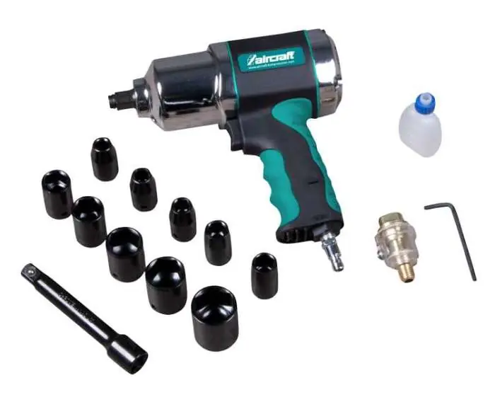 Aircraft® Příklepový utahovák ISS 1/2'' Kompozit - sada Ihned K Objednání