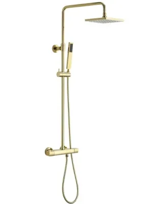 Sapho DAKAR teleskopický sprchový sloup s termostatickou baterií, zlato Tovární Cena