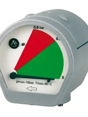 Aircraft® Manometr rozdílu tlaku MDM 60 E s LED alarmem Pouze Dnes