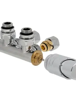 Ověřený Připojovací rohová sada pro otopná tělesa se středovým připojením Hydronix 343/344