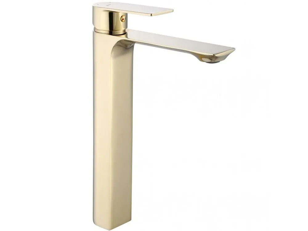 REA - Vysoká umyvadlová baterie Urban zlatá REA-B9912 Ověřený
