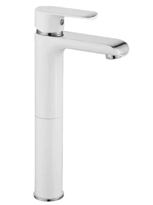 REA - Vysoká umyvadlová baterie Bloom bílá REA-B9917 Vrácení Zdarma