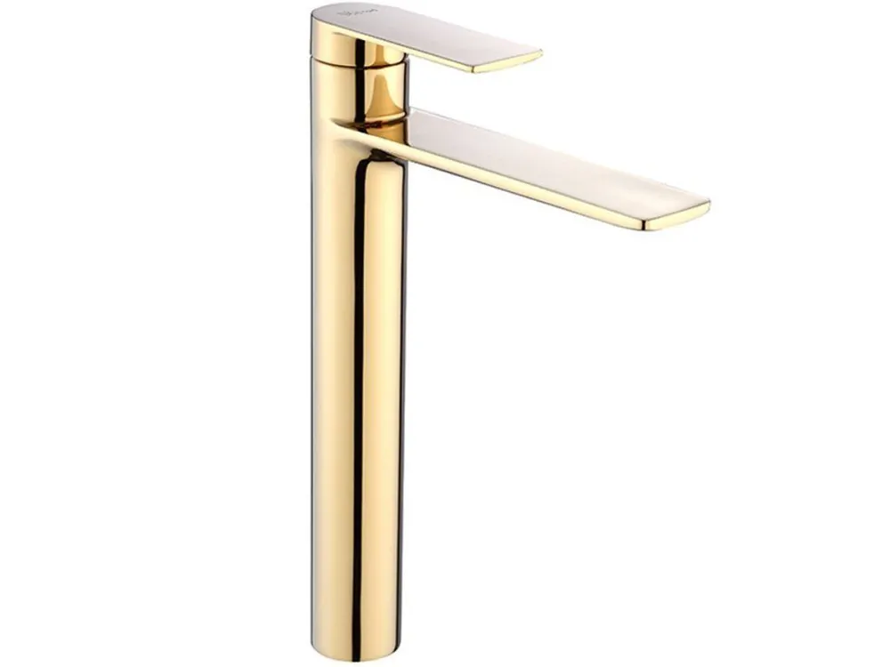 REA - Vysoká umyvadlová baterie Storm zlatá REA-B9983 Objednat Nyní