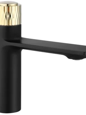 Vrácení Zdarma REA - Umyvadlová baterie Storm černo/zlatá REA-B9987