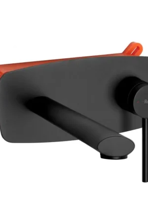 REA - Umyvadlová podomítková baterie OVAL černá REA-B8860 Jen Po Omezenou Doba