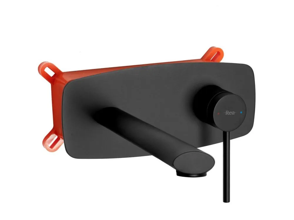 REA - Umyvadlová podomítková baterie OVAL černá REA-B8860 Jen Po Omezenou Doba