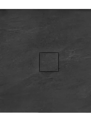 REA - Sprchová vanička Stone 80x120x4 černá REA-K9602 Tovární Cena