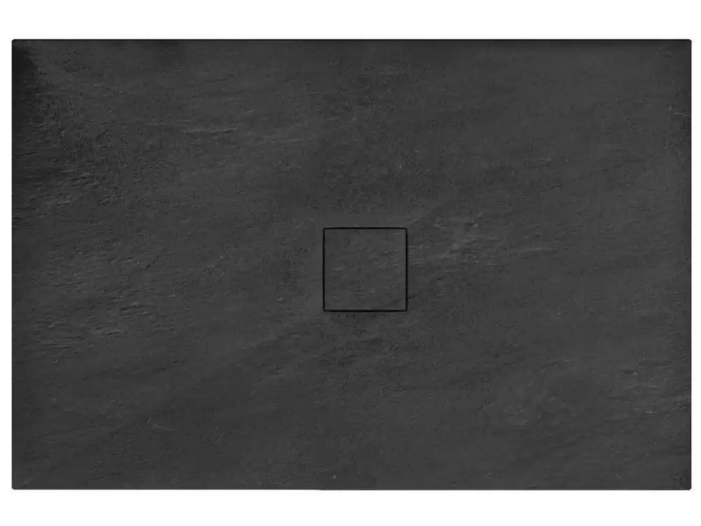 REA - Sprchová vanička Stone 80x120x4 černá REA-K9602 Tovární Cena