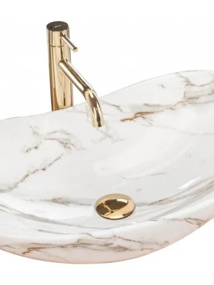 REA - Umyvadlo na desku Royal Lava 61x35 REA-U8597 Výhodná Nabídka